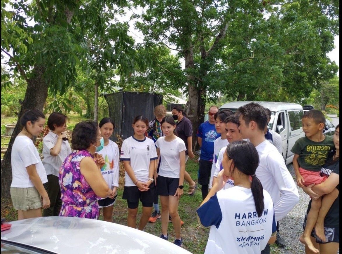 Activities with a partner charity community